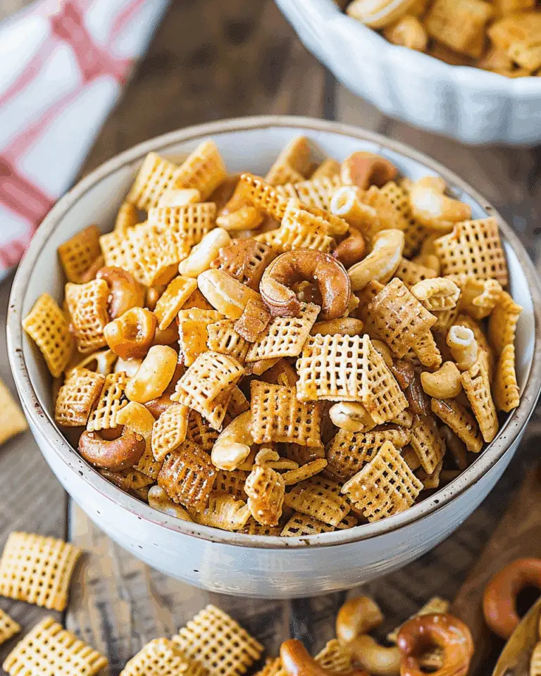 Crockpot Chex Mix