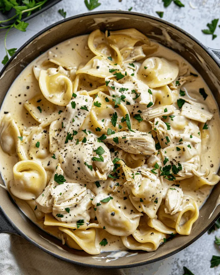 Chicken Tortellini Alfredo
