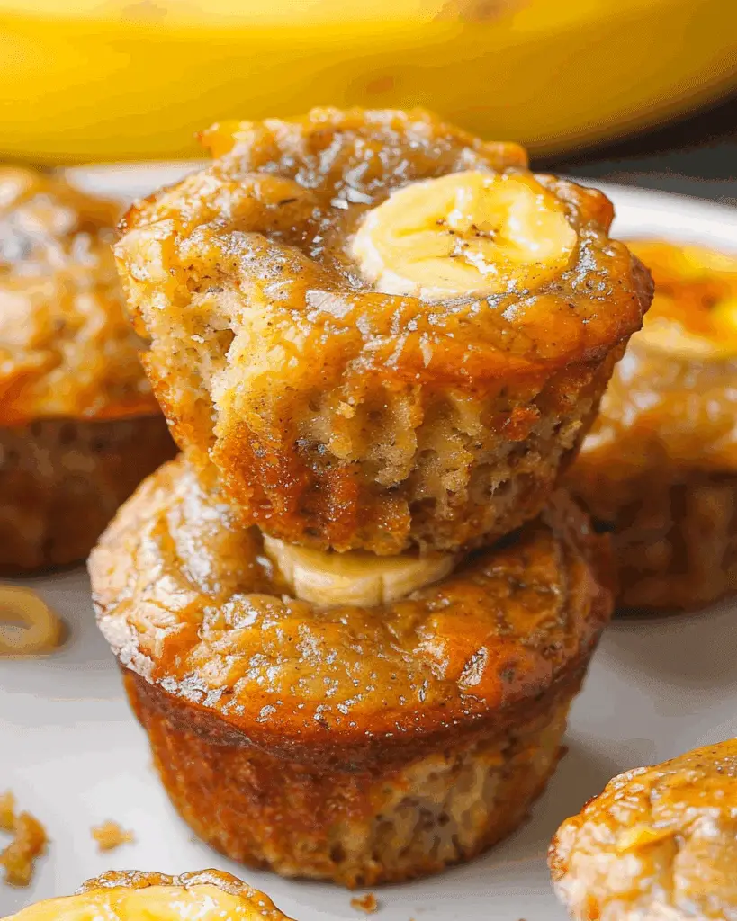 Banana Cottage Cheese Muffins
