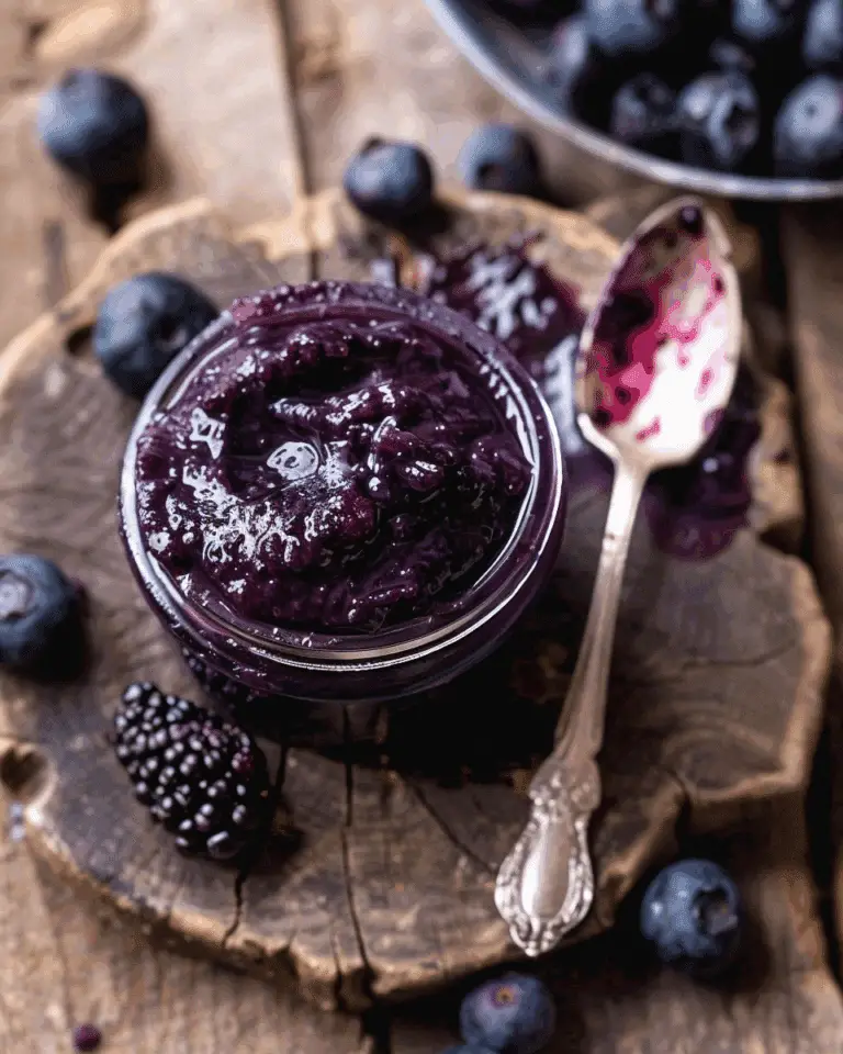 Slow Cooker Blueberry Butter