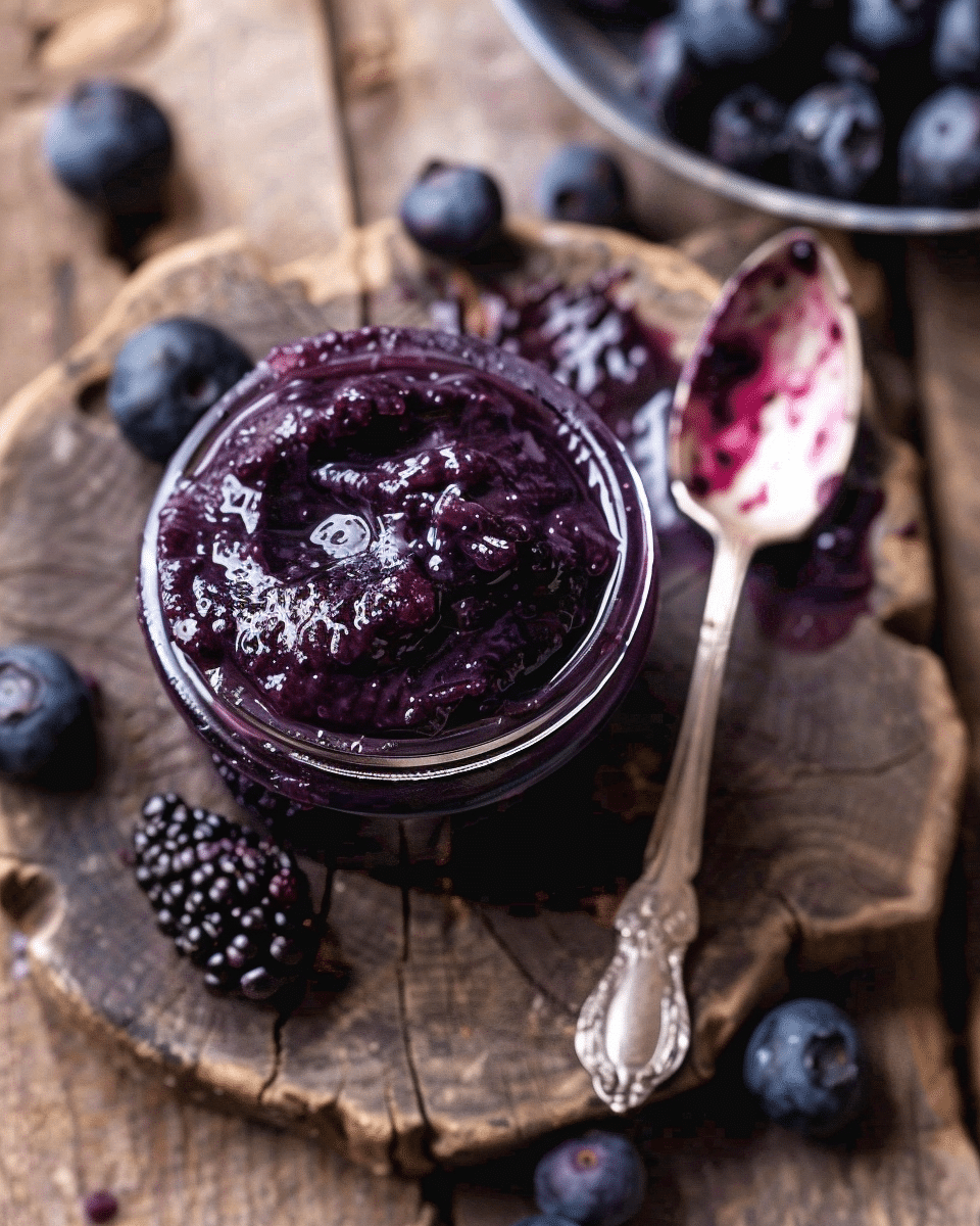 Slow Cooker Blueberry Butter