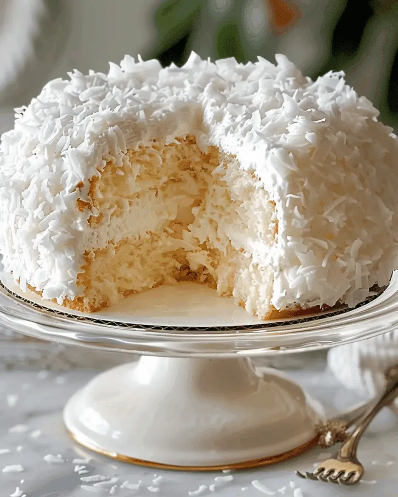 Coconut Cloud Cake