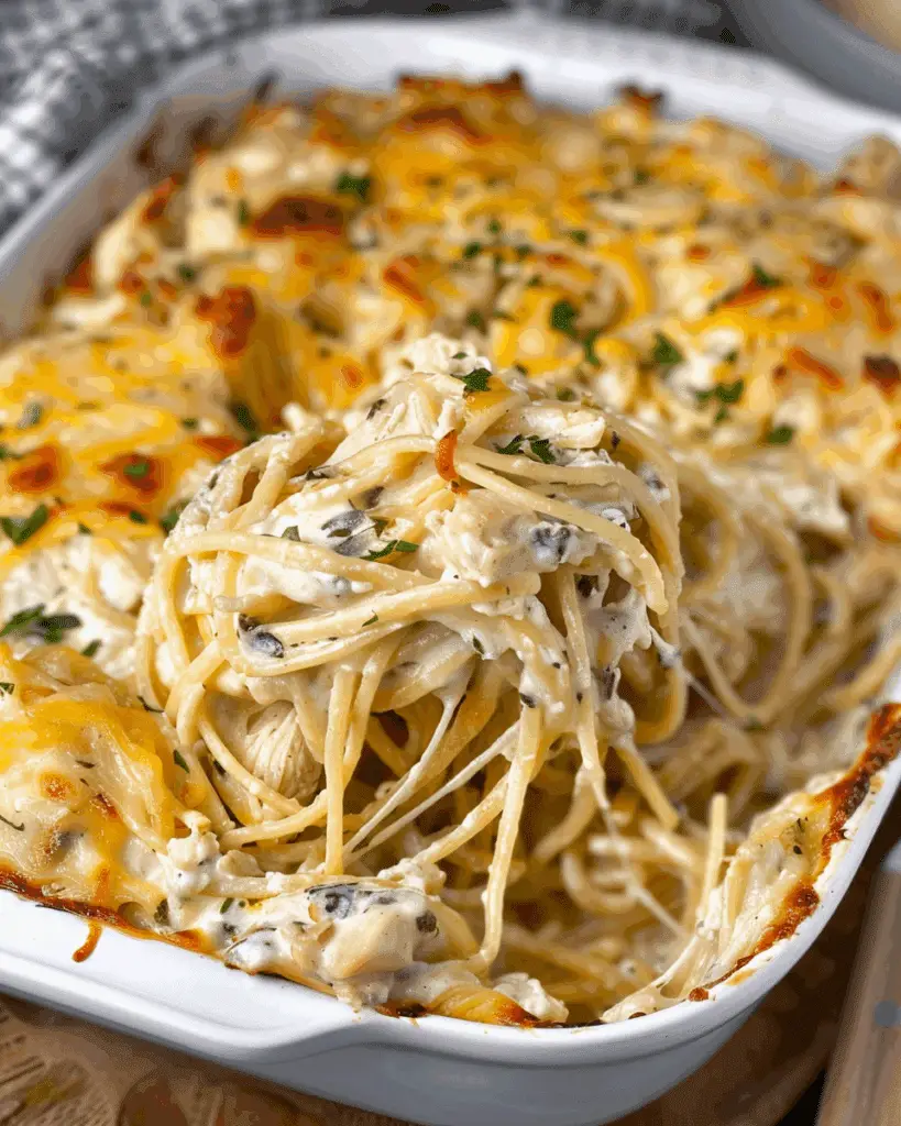 Easy Chicken Tetrazzini Recipe
