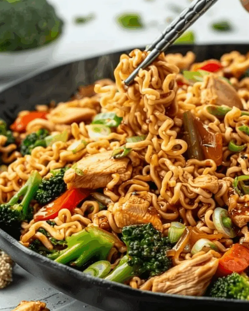 Chicken Ramen Stir Fry