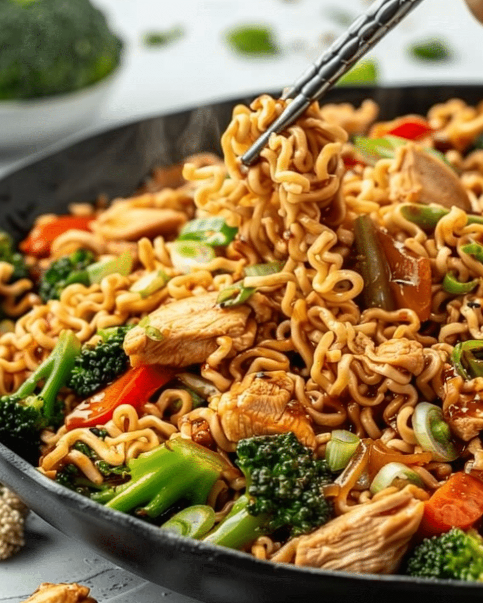 Chicken Ramen Stir Fry