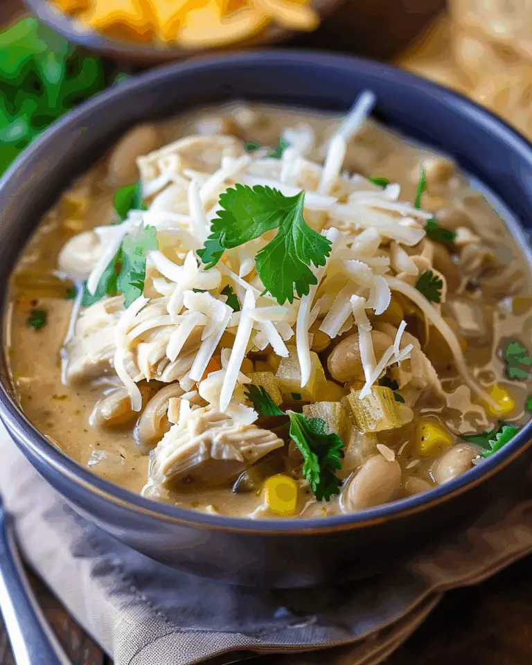 Slow Cooker White Chicken Chili