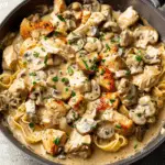 Creamy Chicken Stroganoff
