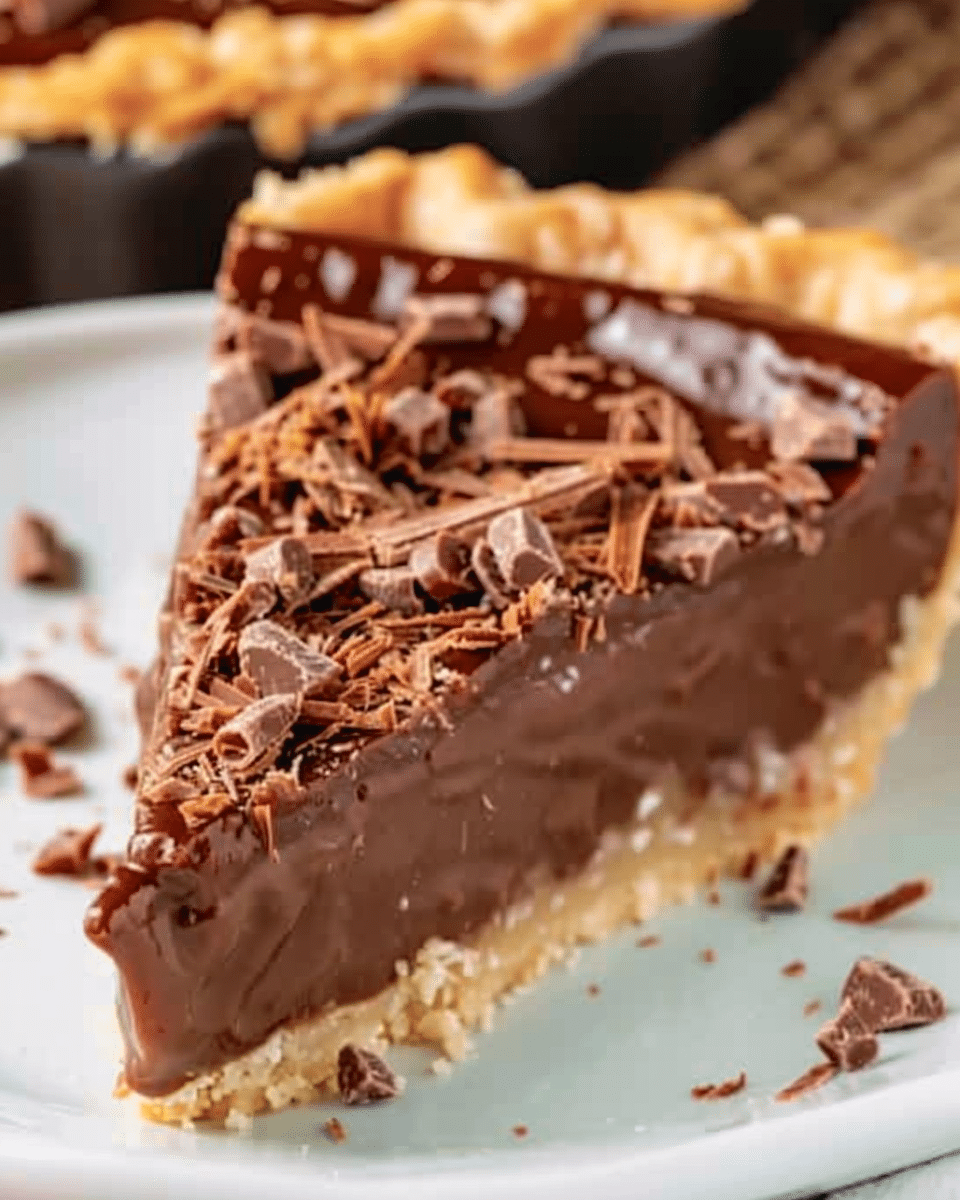 No-Bake German Chocolate Pie