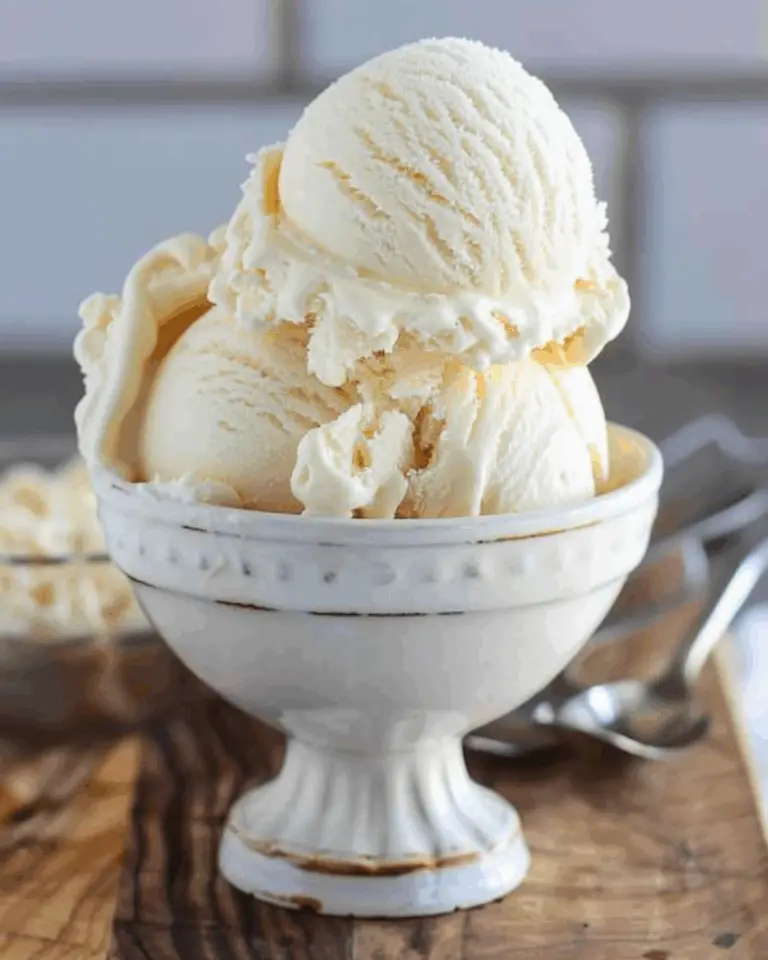 No-Churn Vanilla Ice Cream
