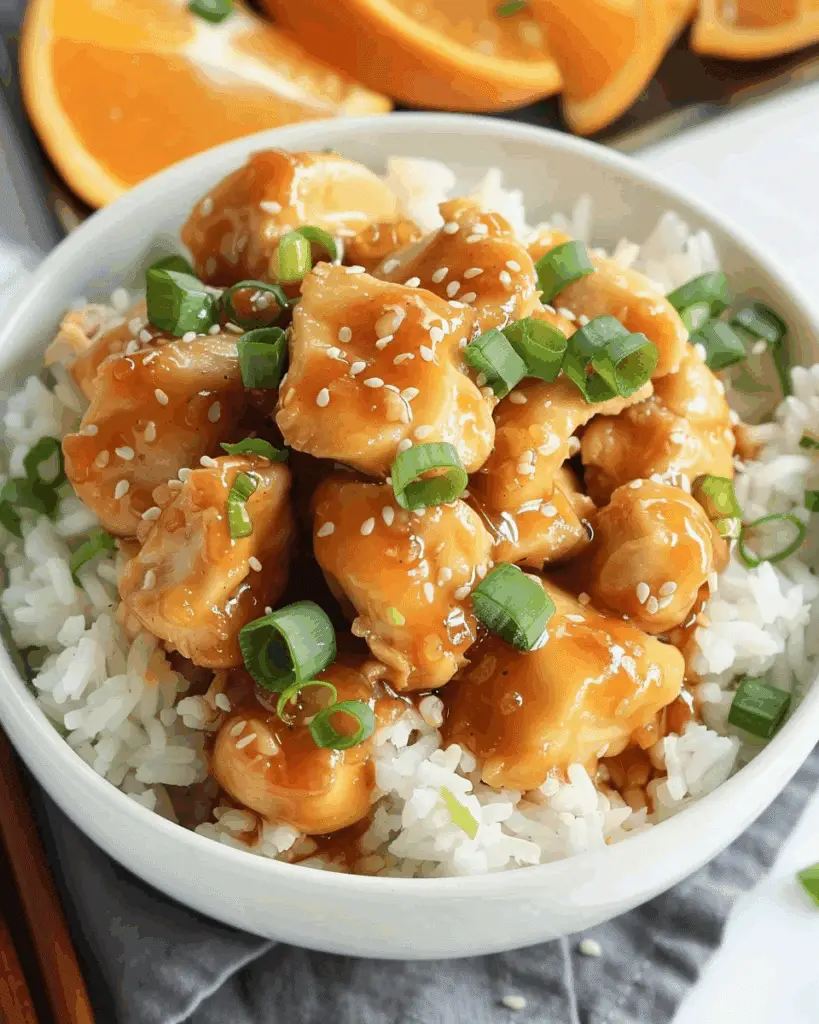 Crockpot Orange Chicken