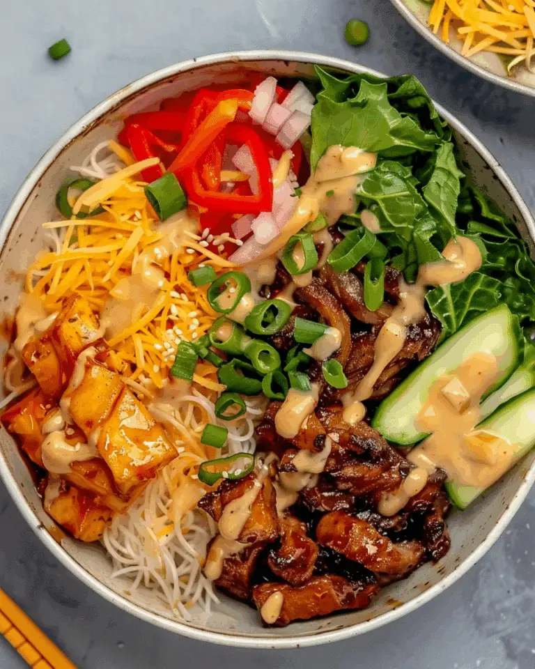 Potsticker Noodle Bowl