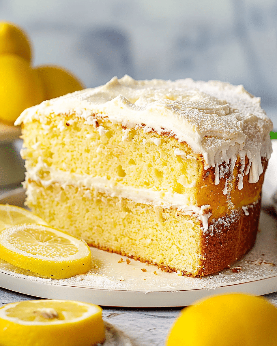 Limoncello Cake