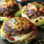 Oven-Baked Cabbage Burgers