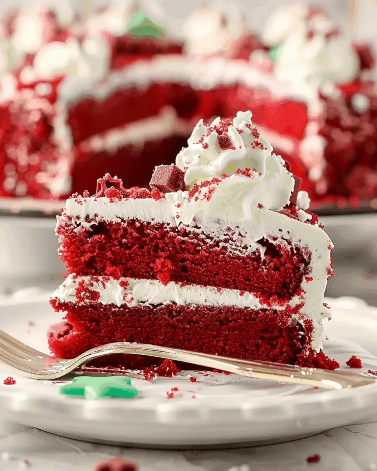 Red Velvet Poke Cake