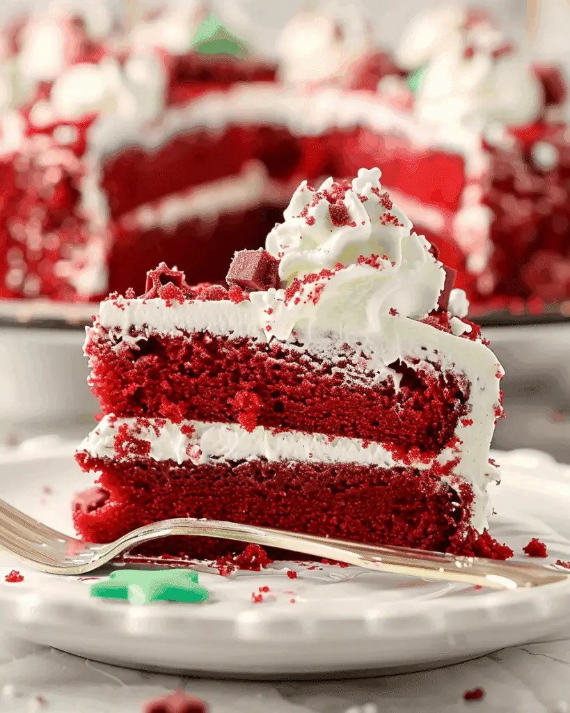 Red Velvet Poke Cake