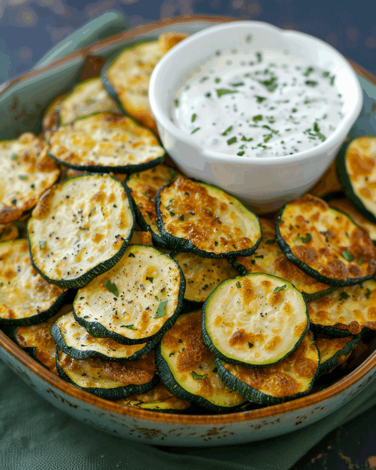 Ranch Zucchini Chips