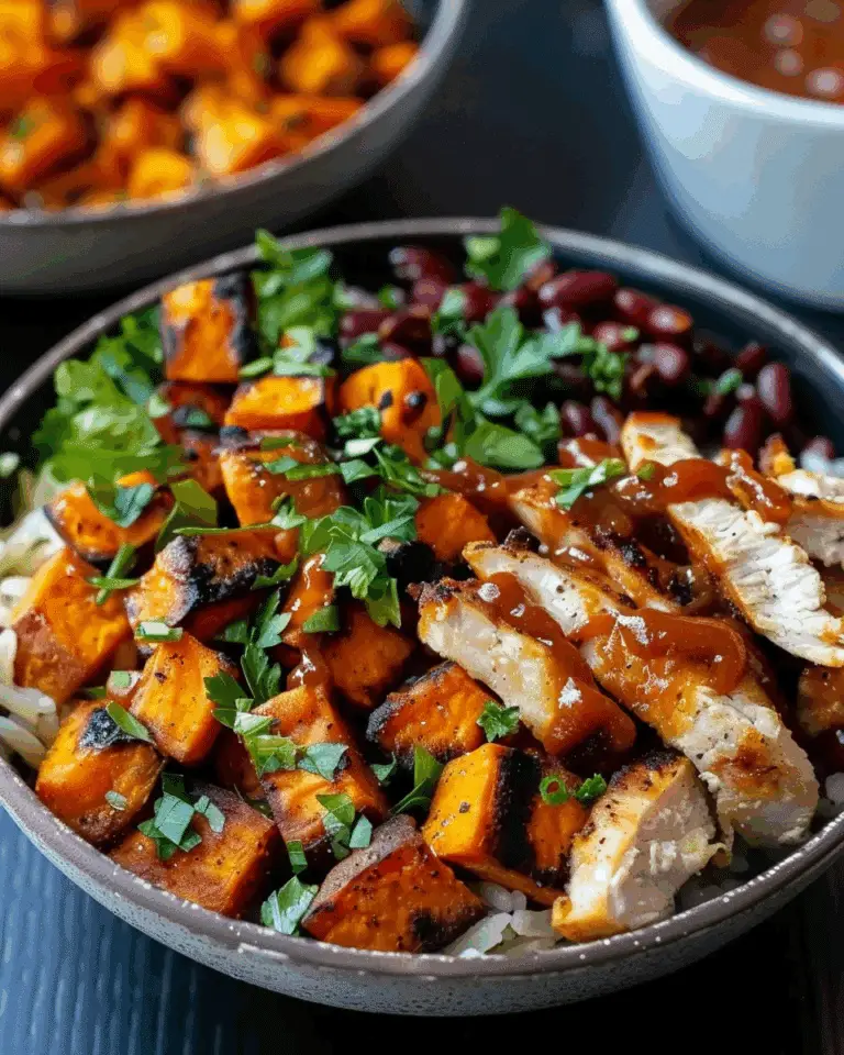 BBQ Chicken Sweet Potato Bowl: Easy, Flavor-Packed Meal