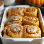 Delicious Pumpkin Cinnamon Rolls