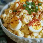 Deviled Egg Macaroni Salad