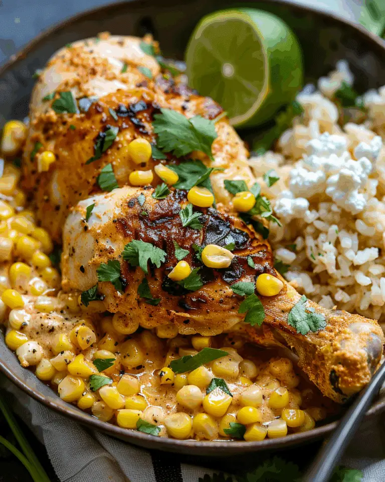 Slow Cooker Street Corn Chicken