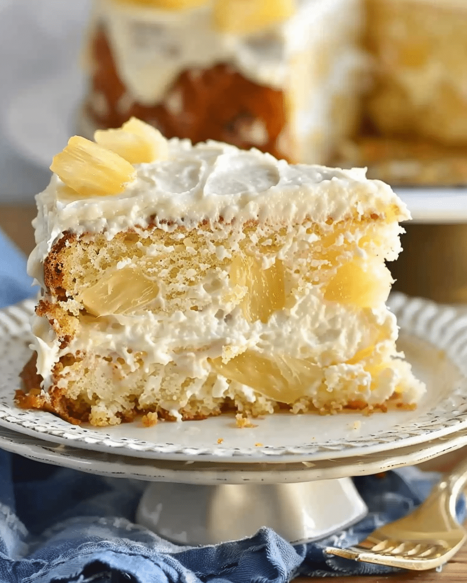 Practically Perfect Pineapple Cake