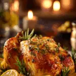 Lemon Garlic Roast Chicken