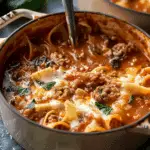 One-Pot Lasagna Soup