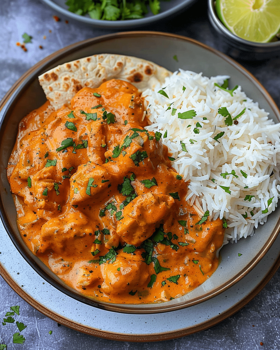 Creamy Indian-Style Chicken Curry