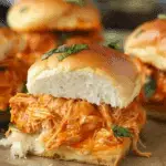 Spicy Buffalo Chicken Sliders