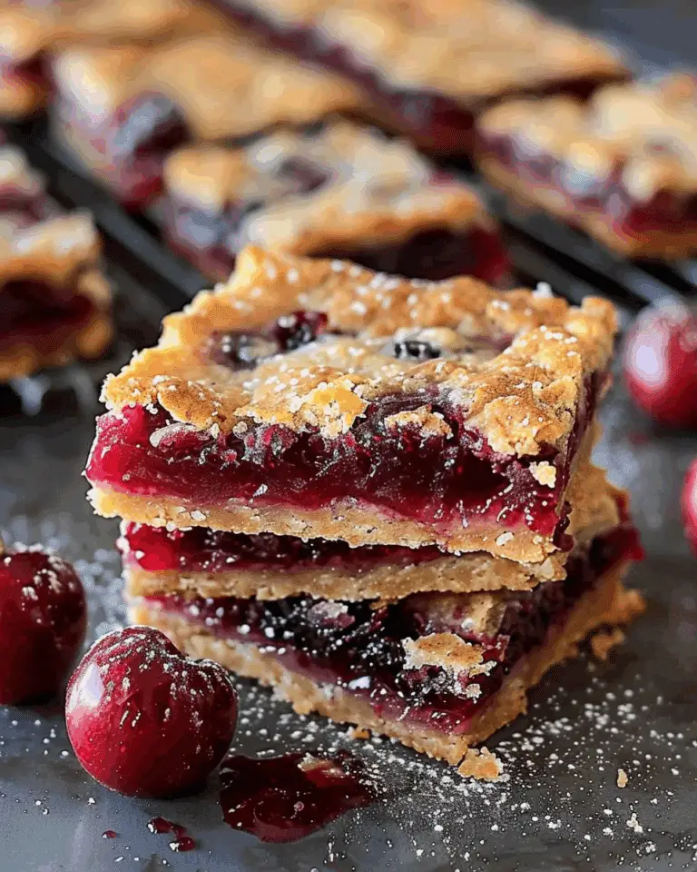 Cherry Pie Bars