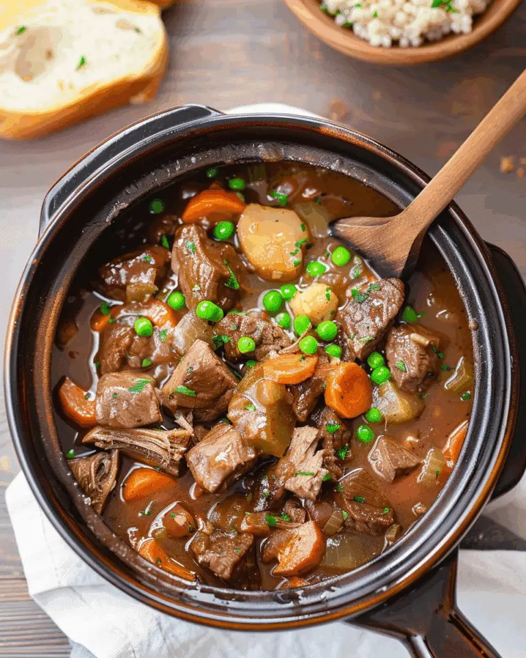 Easy Slow Cooker Beef Stew