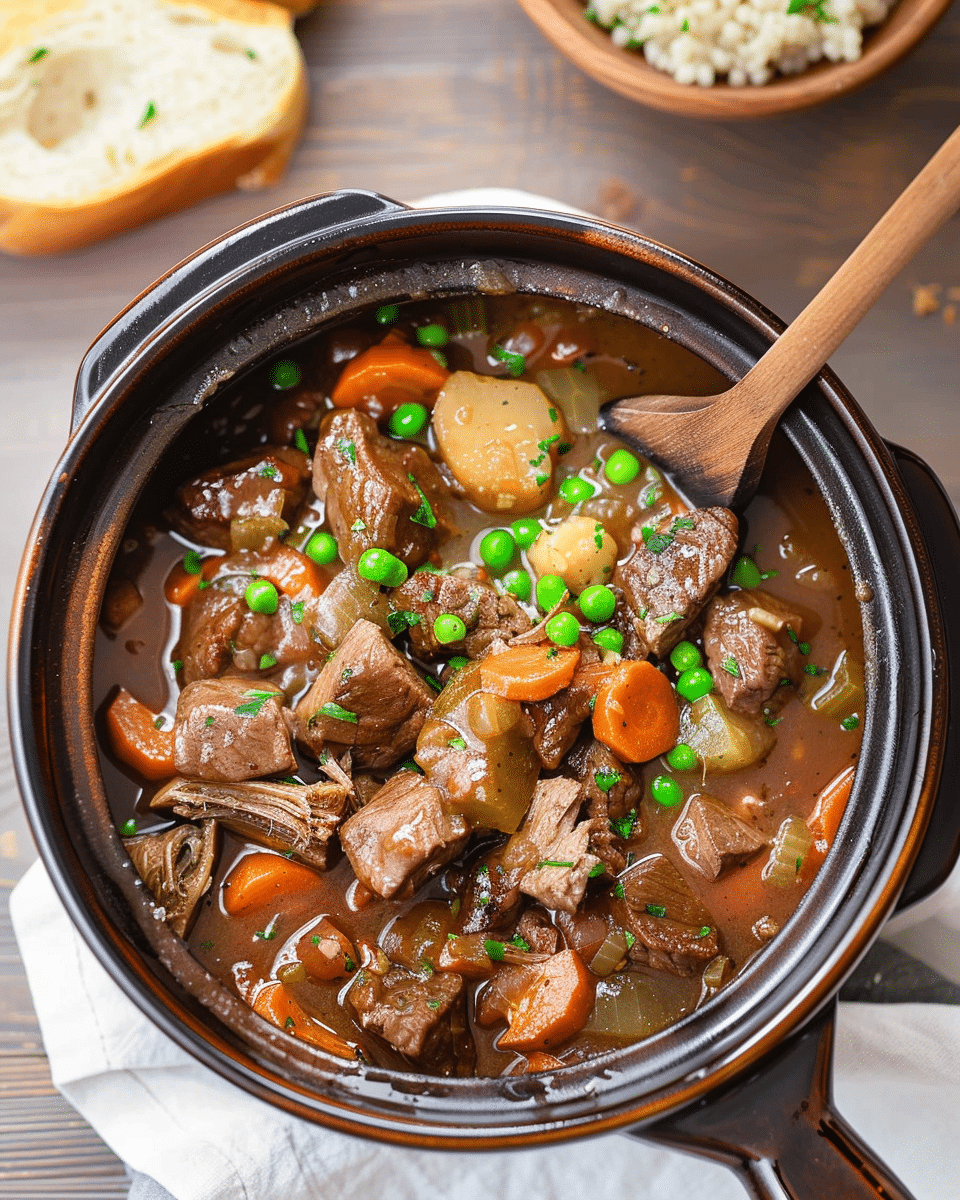 Easy Slow Cooker Beef Stew