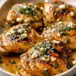 Hot Honey Feta Chicken Thighs