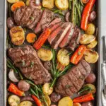 Sheet Pan Steak and Roasted Vegetables