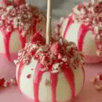 Strawberry Shortcake Candy Apples