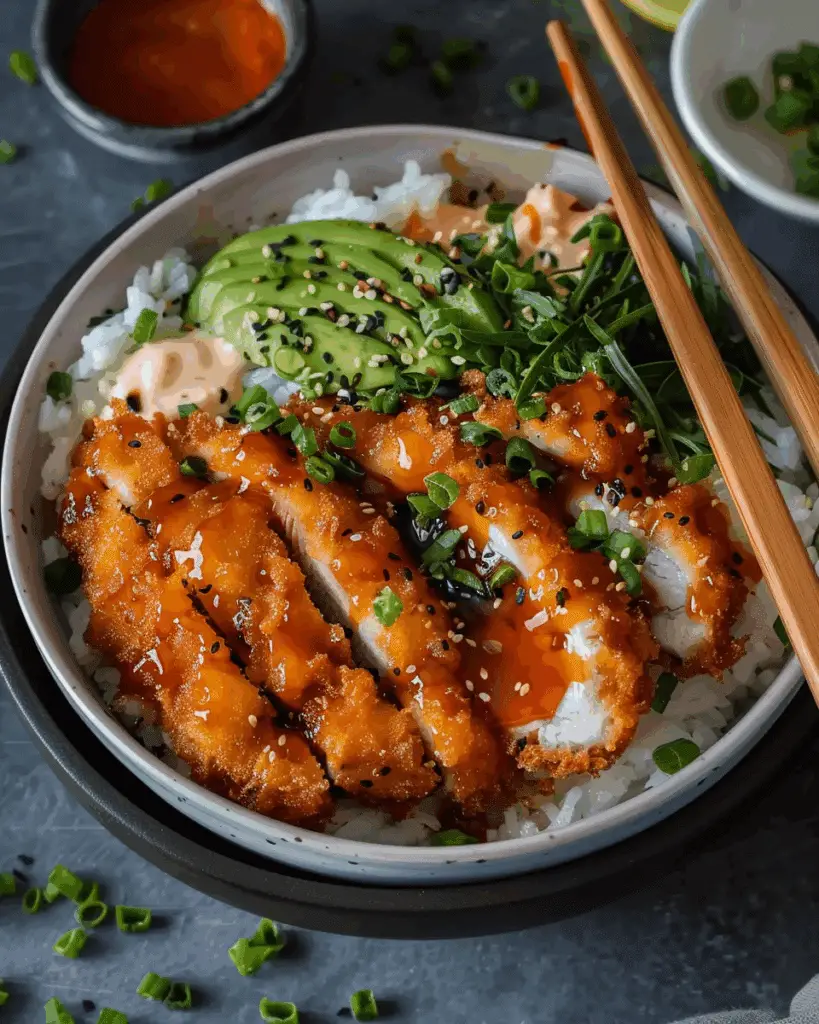 Japanese Katsu Bowls