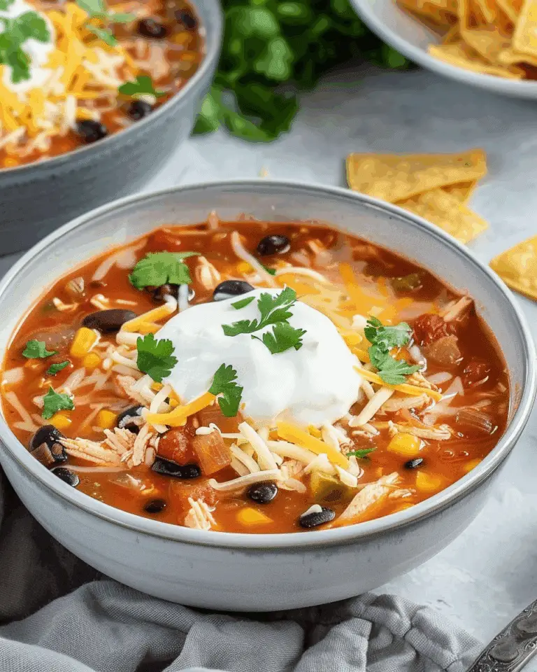 7 Can Chicken Taco Soup