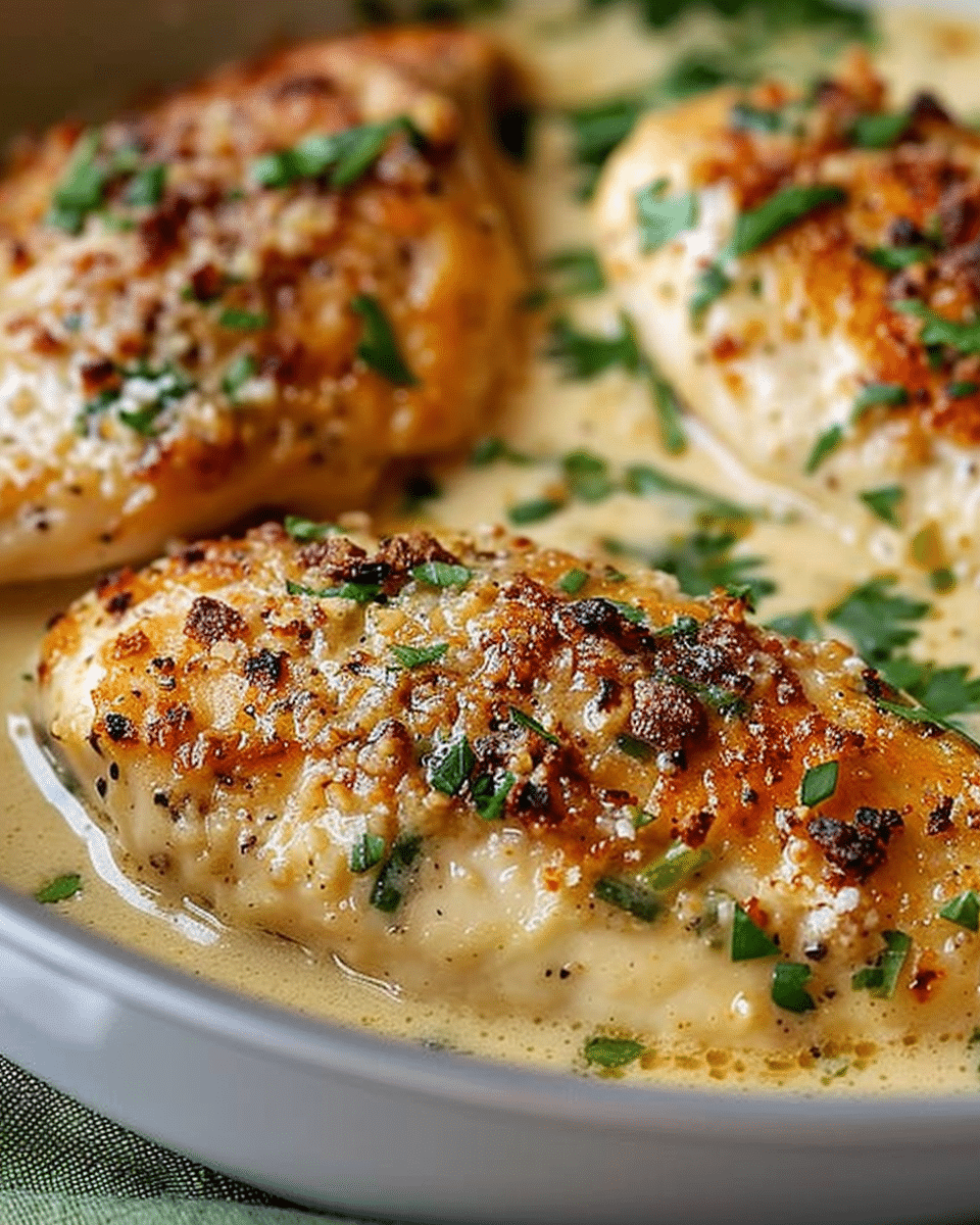Creamy Garlic Parmesan Chicken