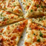 Air Fryer Cheesy Garlic Tortilla Bread