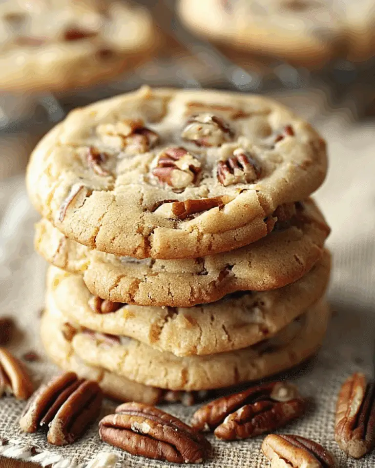 Butter Pecan Cookies