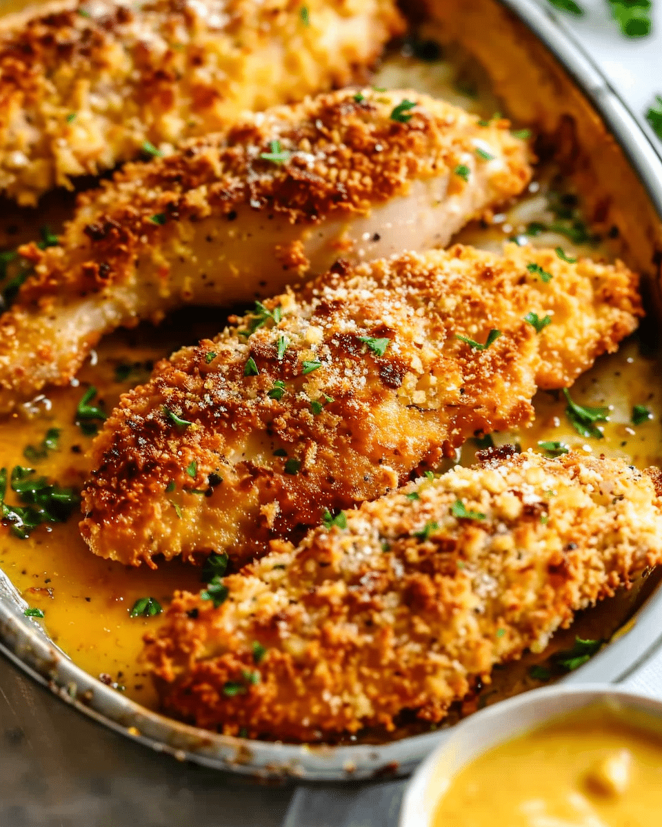 Crispy Baked Parmesan Chicken