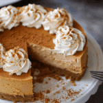 No‑Bake Pumpkin Cheesecake