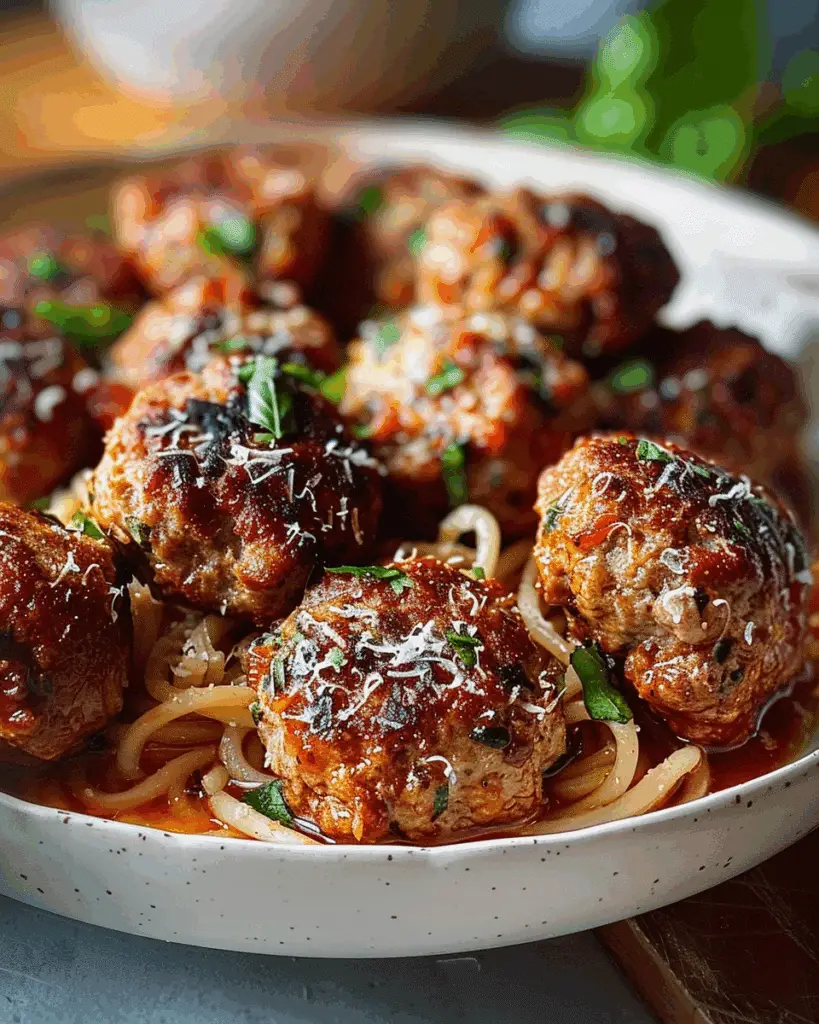 Classic Italian Meatballs