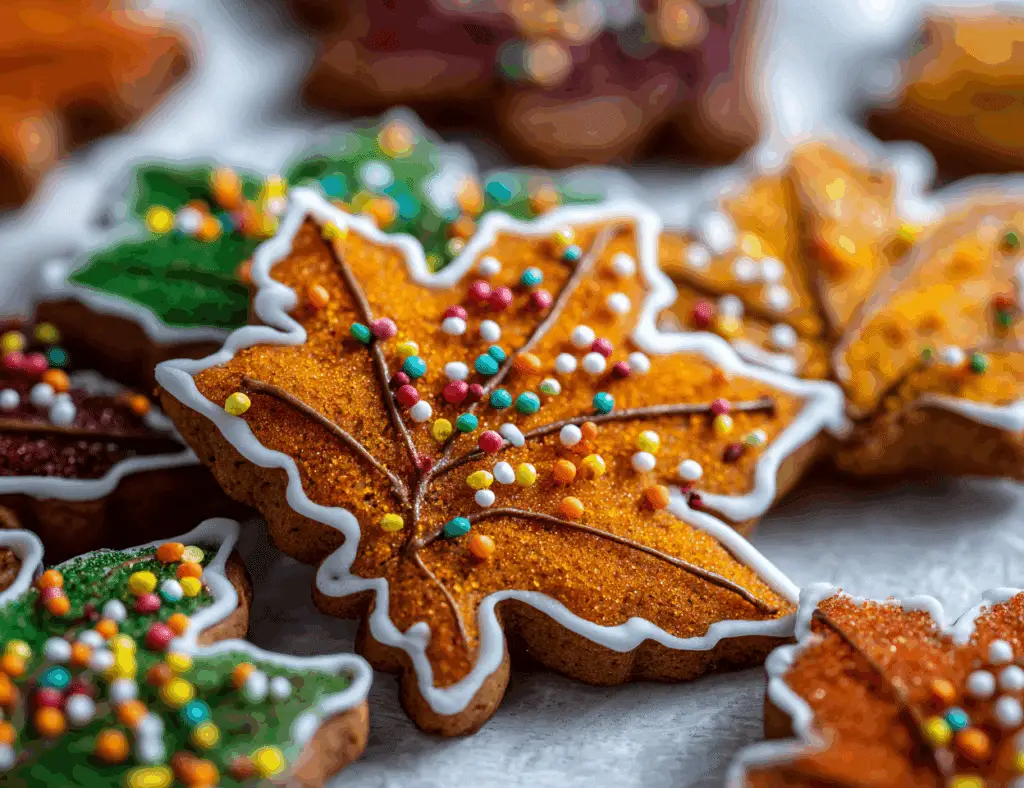 Pumpkin Sugar Cookies