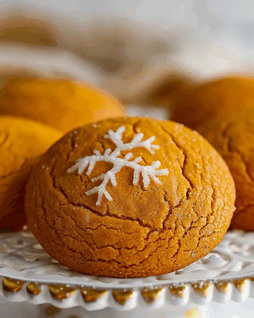 Pumpkin Sugar Cookies