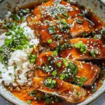Caramelised Chicken Thighs in Garlic-Ginger Broth