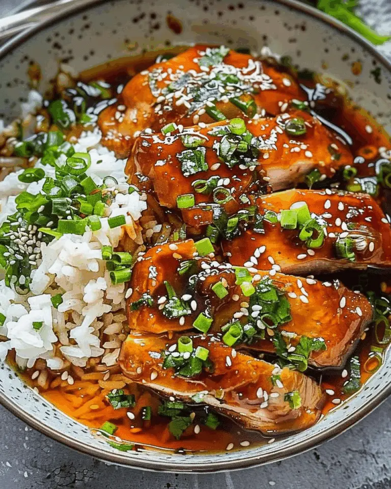 Caramelised Chicken Thighs in Garlic-Ginger Broth
