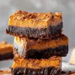 Chocolate Pumpkin Cheesecake Bars