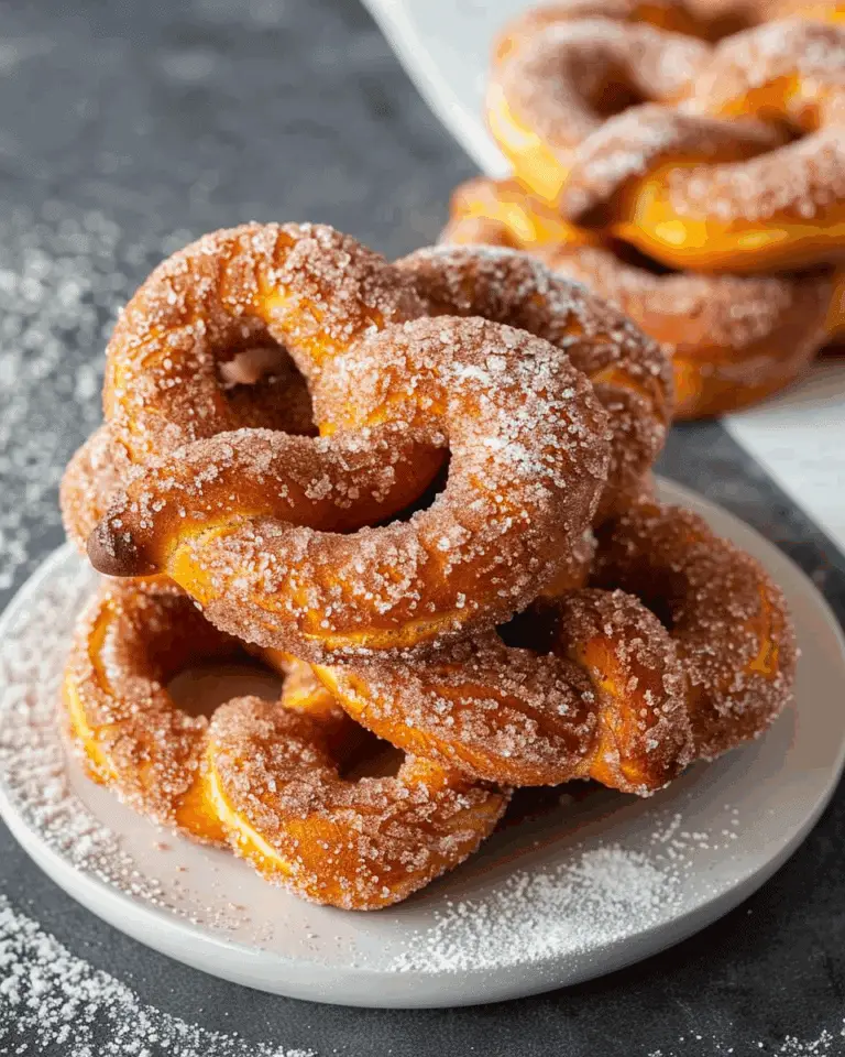 Cinnamon Sugar Soft Pretzels