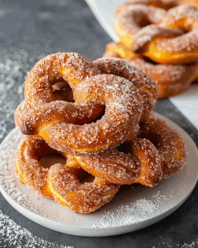 Cinnamon Sugar Soft Pretzels